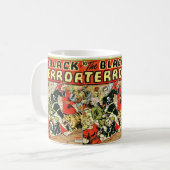 Black Terror Comic Kaffeetasse (Vorderseite Links)