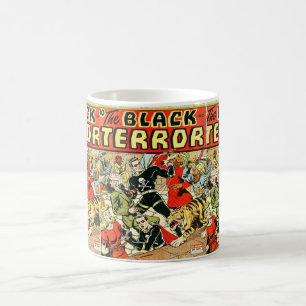 Black Terror Comic Kaffeetasse