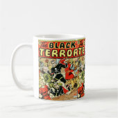 Black Terror Comic Kaffeetasse (Links)