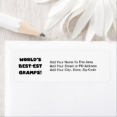 Black Text World's Best Gramps Geschenke (Insitu)