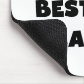 Black Text World's Best Gramps Geschenke Mousepad (Ecke)