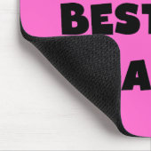 Black Text World's Best Grampy Geschenke Mousepad (Ecke)