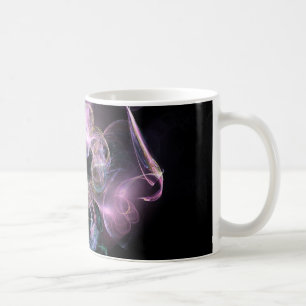 Black & Tha Smoke Moderne Abstrakt Kaffeetasse