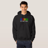 Black The Prime Element Black History Month Period Hoodie (Vorne ganz)