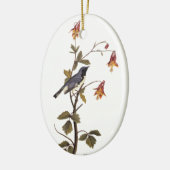 Black-Throated Blue Warbler Audubon Bird Keramikornament (Links)