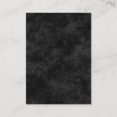 Black Tiara CrownQuinceanera QR UAWG Begleitkarte (Rückseite)