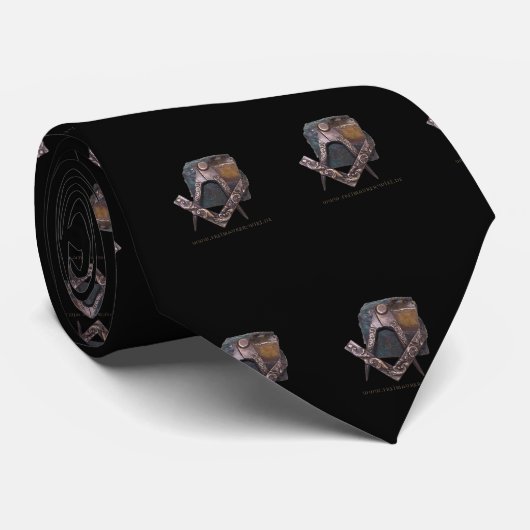 Black Tie Krawatte (Gerollt)