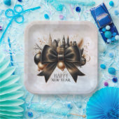 Black Tie New Year with Global Flair Pappteller (Party)