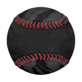 Black Tiger Skin Print New Baseball (Rückseite)