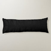 Black Tiger Skin Print New Seitenschläferkissen (Rückseite)