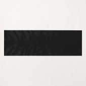 Black Tiger Skin Print New Yogamatte (Vorderseite (Horizontal))