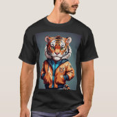 Black Tiger T - Shirt (Vorderseite)