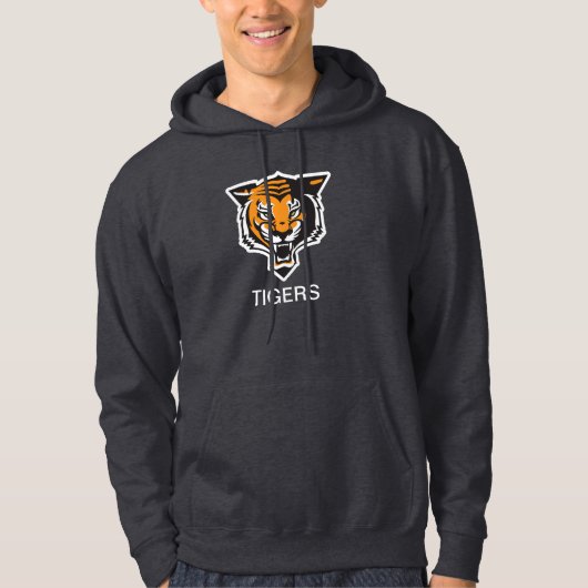 Black TIGERS Hoodie (Vorderseite)