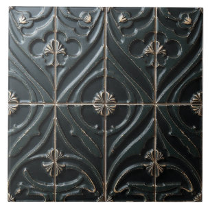 Black Tile Affäre Fliese