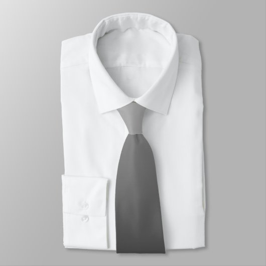 Black Tint Gradient Men's Neck Tie Krawatte (Gebunden)