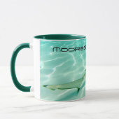 Black Tipp Reef Shark Moorea Kaffeepause Tasse (Links)