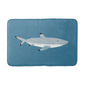 Black Tipped Reef Shark Fun Badematte (Vorderseite)