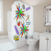 Black to School ist Cool Duschvorhang (Beispiel)