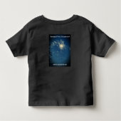 Black Toddler Georgetown Total Eclipse T - Shirt (Rückseite)