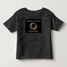Black Toddler Georgetown Total Eclipse T - Shirt