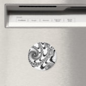 Black Tongues Magnet (In Situ (Geschirrspüler))