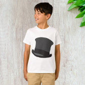 Black Top Hat Boys T - Shirt