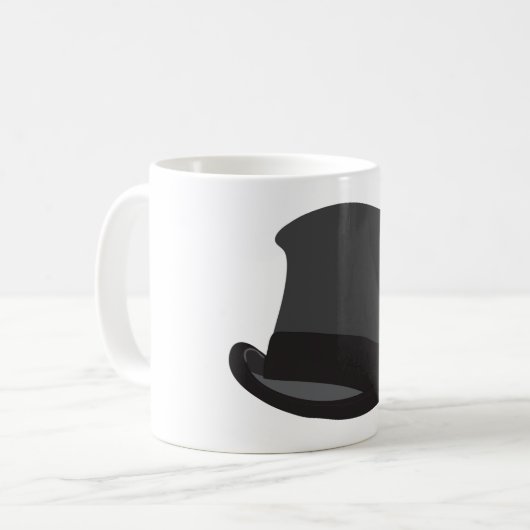 Black Top Hat Kaffeetasse (Vorderseite Links)