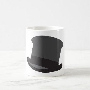 Black Top Hat Kaffeetasse