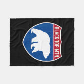 Black Top Mountain State Park Georgia Bear Ga High Fleecedecke (Vorderseite (Horizontal))