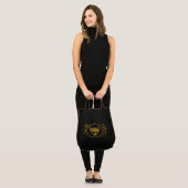 Black Tote Bag Tragetasche (Vorderseite (Model))