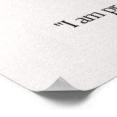 Black Tourmaline Stone Kristallina - Karte Poster (Ecke)