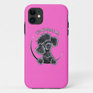 Black Toy Poodle IAAM Case-Mate iPhone Hülle