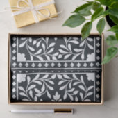 Black Traditional Bone Inlay Decoupage Paper Seidenpapier (Geschenk)