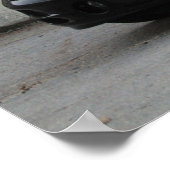 Black Trans Am Poster (Ecke)