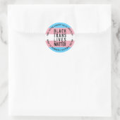 Black Trans Lives Materie Sticker (Tasche)