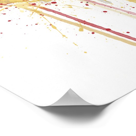 Black Treacle Poster (Ecke)