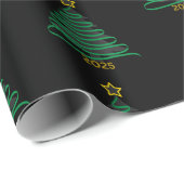 Black Tree Geschenkpapier (Rolleneckpunkt)