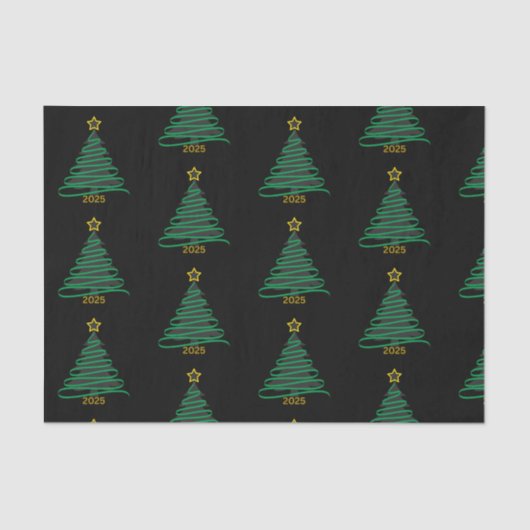 Black Tree Seidenpapier (Vorderseite)