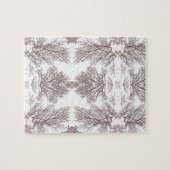 Black Trees White Sky Puzzle (Horizontal)