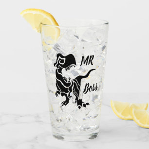 Black Trex The Boss Dino Glas