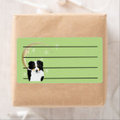 Black Tri Australian Shepherd with Moon and Stars, (Insitu)