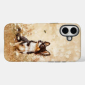 Black Tri Chihuahua - Tough Phone Case (Rückseite (Horizontal))