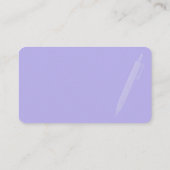 BLACK TRIANGLE Standard, 3,5" x 2,0" Visitenkarte (Rückseite)