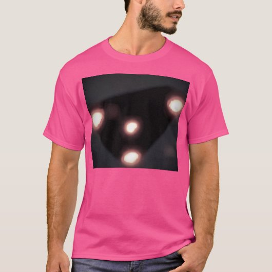 Black Triangle Ufo T-Shirt (Vorderseite)