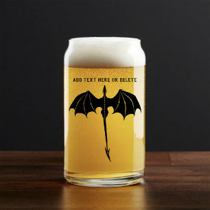 Black Tribal Flight Dragon Fantasy Dosenglas