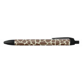 Black Trim Pen - Giraffe Print - Black Ink Kugelschreiber (Oberseite)