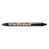 Black Trim Pen - Giraffe Print - Black Ink Kugelschreiber (Rückseite)
