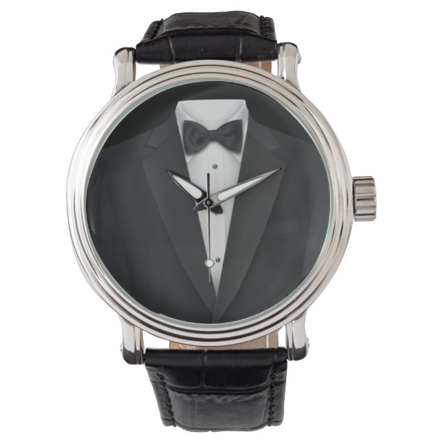Black Tuxedo Armbanduhr (Vorderseite)