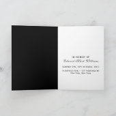 Black Tuxedo Bachelor Party Einladung (Innenseite)