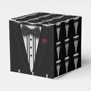 Black Tuxedo mit Bow-Krawatte Geschenkschachtel